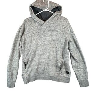 Roark Revival Men's Grey‎ Heathered Hoodie Pullover Sweatshirt Fleece M